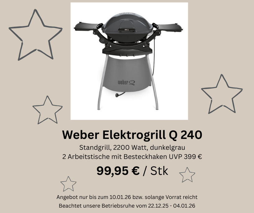 Weber Elektrogrill Q 240