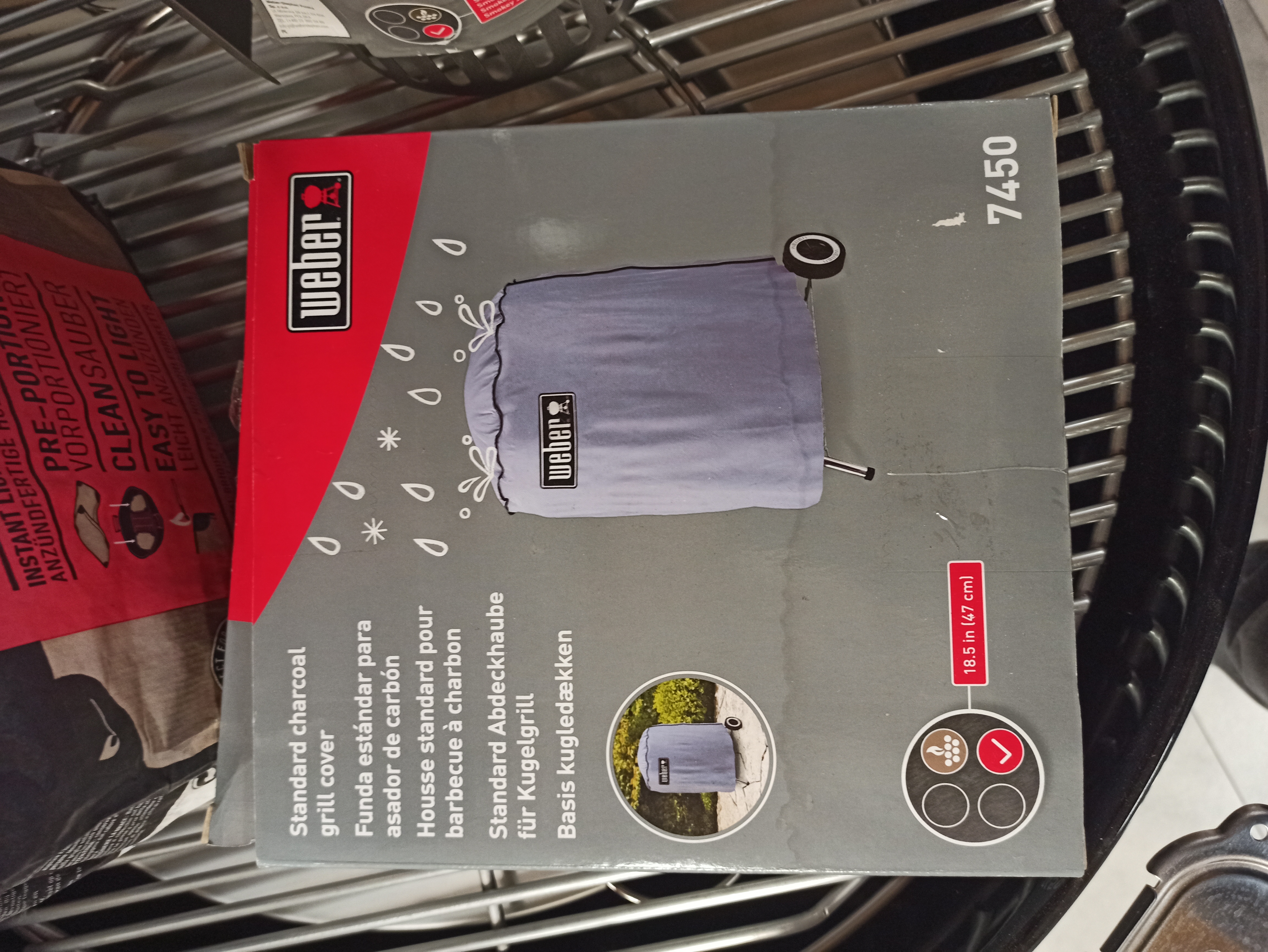 Weber Abdeckhaube Standard – für BBQ 47 cm (Holzkohlegrill)